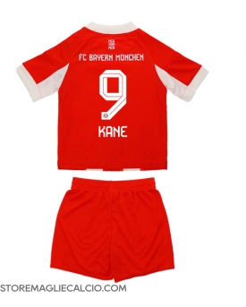 Bayern Munich Harry Kane #9 Maglia Gara Casa Repliche 2025-26 Bambino Maniche Corte